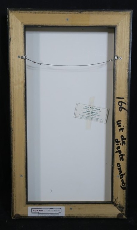 Franca Muller Jabusch: Handbeschilderde foto, Uit de diepte omhoog - Ingelijst kopen? Bied vanaf 40!