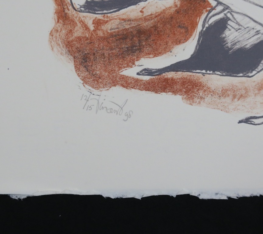 Vincent Rijnbende: Litho, Zonder titel kopen? Bied vanaf 1!
