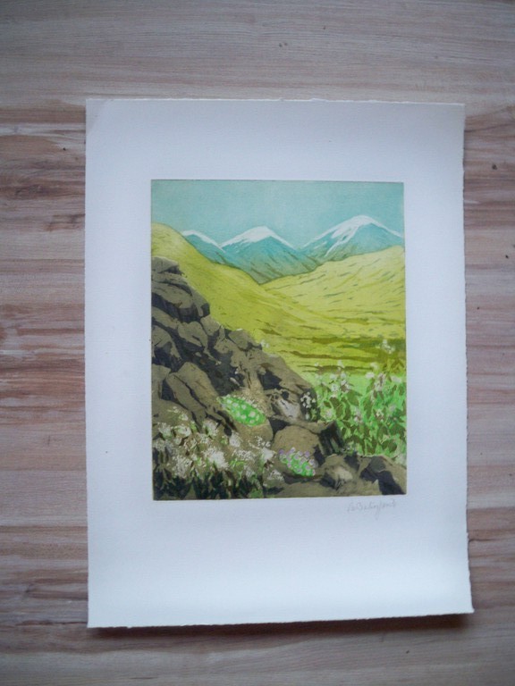 Willy Belinfante - Blue Marine / Montagne - Kleurenets kopen? Bied vanaf 1!