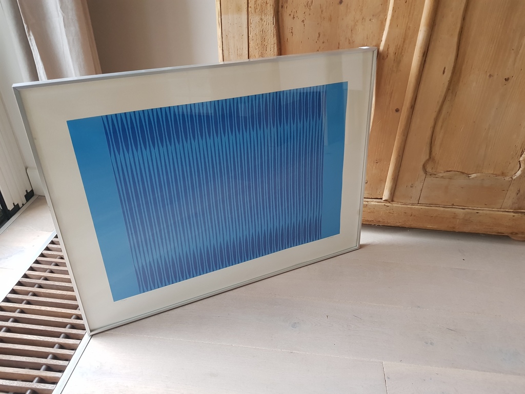 Dordevic Miodrag - Dordevic Miodrag (1936) - zeefdruk 35/100, gesigneerd (ingelijst) kopen? Bied vanaf 1!