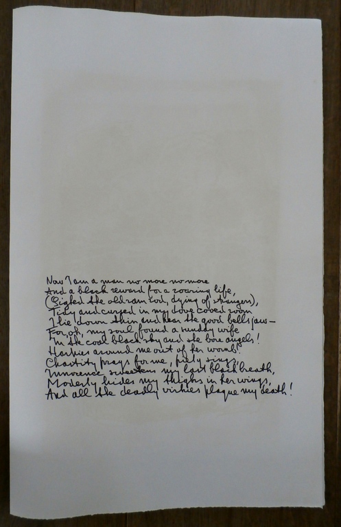 Jan Montyn - ets: Now I am a man no more no more - 1964 kopen? Bied vanaf 135!