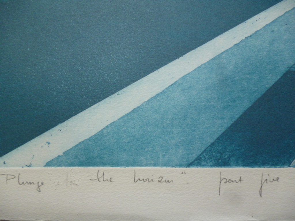 Leentje Linders - kleurenets - Plunge to the horizon - part five kopen? Bied vanaf 35!