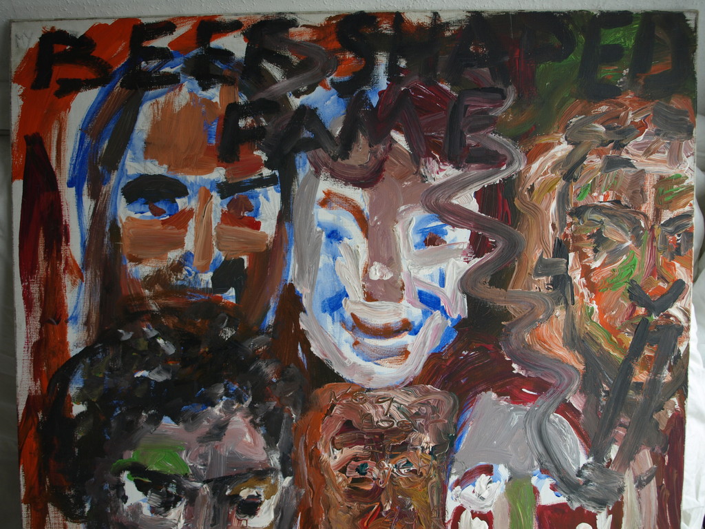 Onbekend kunstenaars – After Nature : Acrylverf op linnen –Portretten –100 x 100 kopen? Bied vanaf 225!