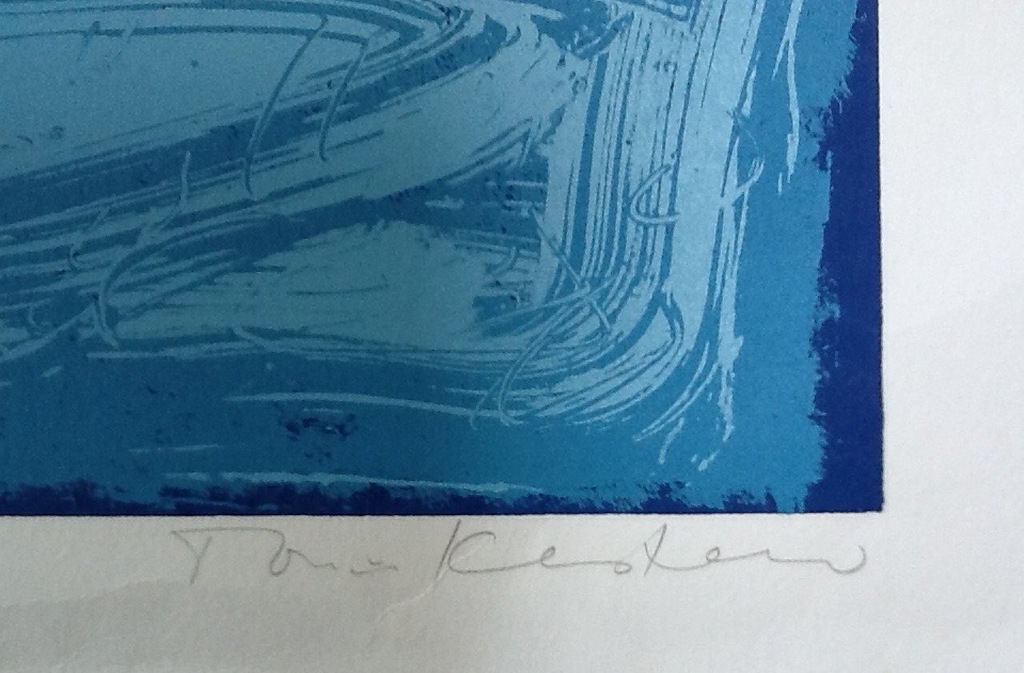 Ton van Kesteren, gesigneerde kleurenlithografie kopen? Bied vanaf 1!