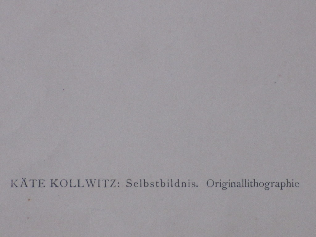 Kathe Kollwitz, Zelfportret, Lithografie kopen? Bied vanaf 1!