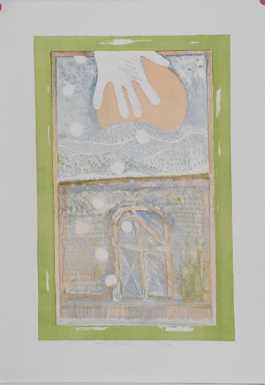 Martin Tissing 4 Kleuren Litho Hand met Landschap Ingelijst kopen? Bied vanaf 1!