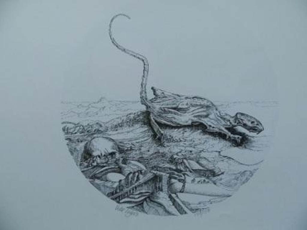 Victor Linford,surrealisme ten top verkocht voor € 39!