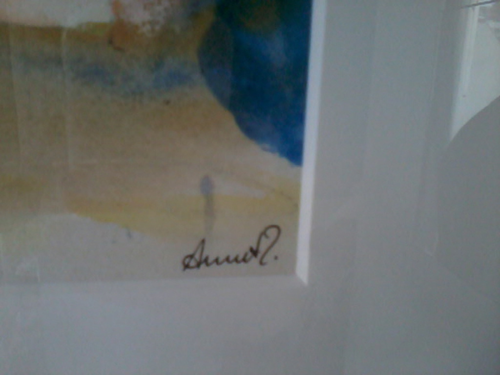 Annette Neervoort-Zeylstra, aquarel, Strandgezicht. kopen? Bied vanaf 47!