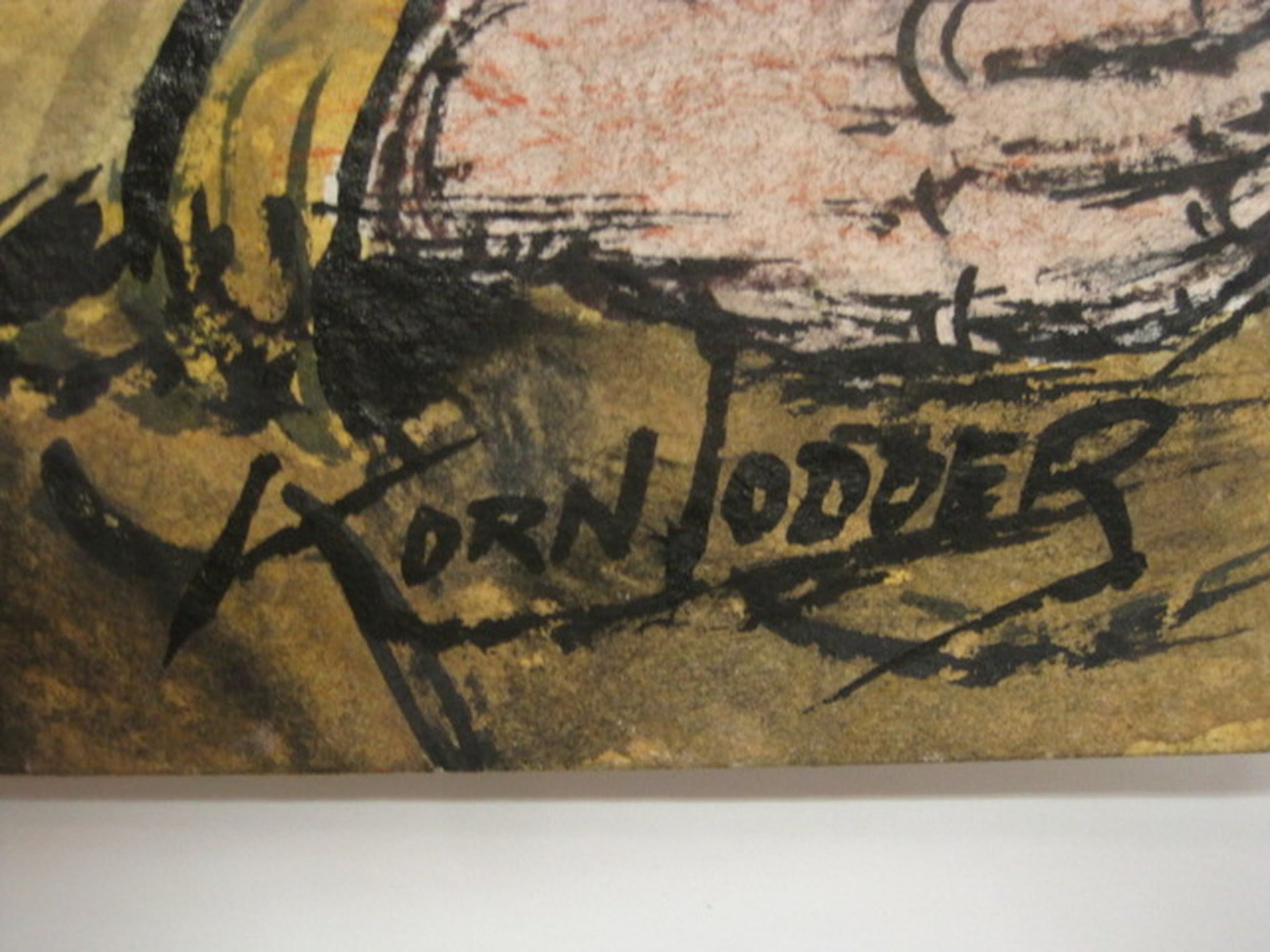 Kornelis Lodder - Korn.Lodder 1892-1987 aquarel