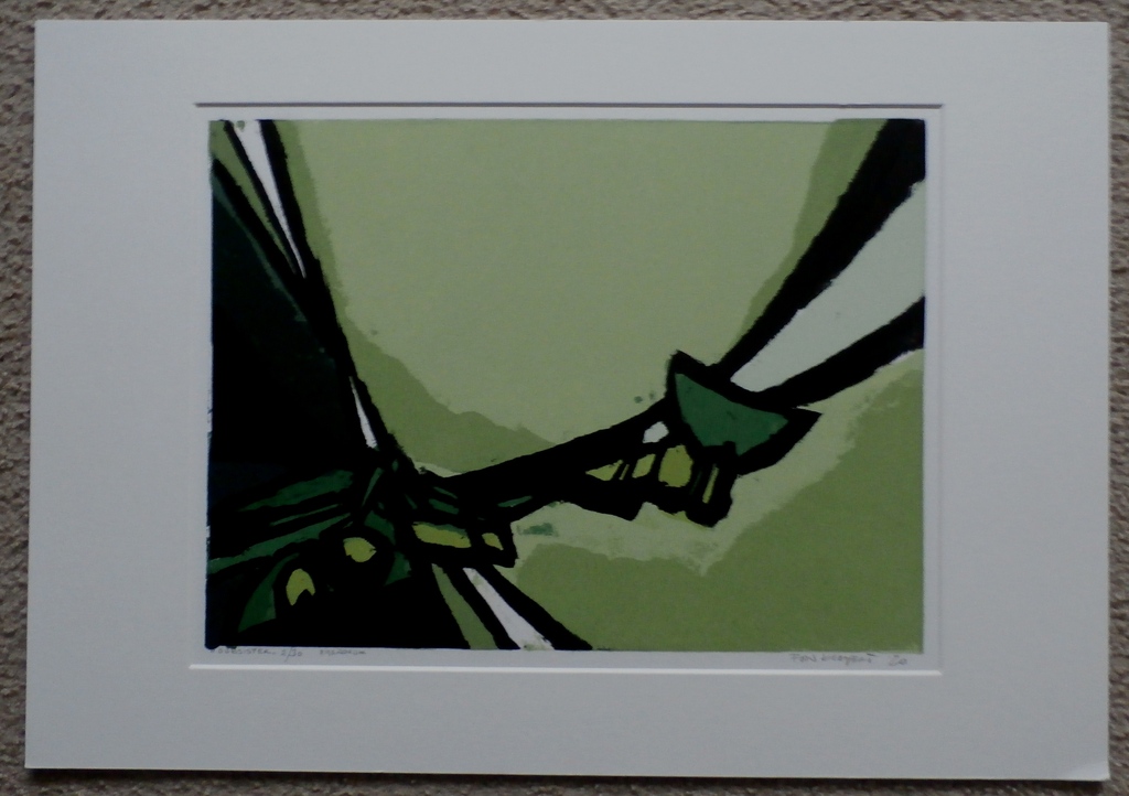 Fon Klement - boardsnede: Subsister - gesigneerd kopen? Bied vanaf 175!