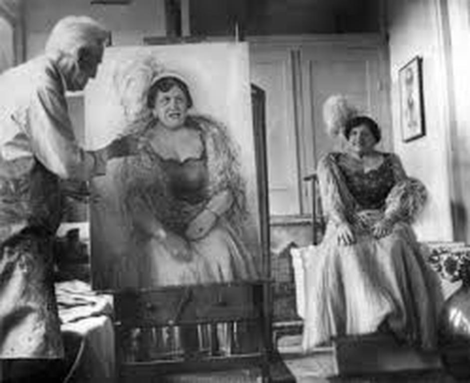 Gesigneerde roodkrijttekening "liggend vrouwelijk Naakt" door Frits Schiller  kopen? Bied vanaf 1!