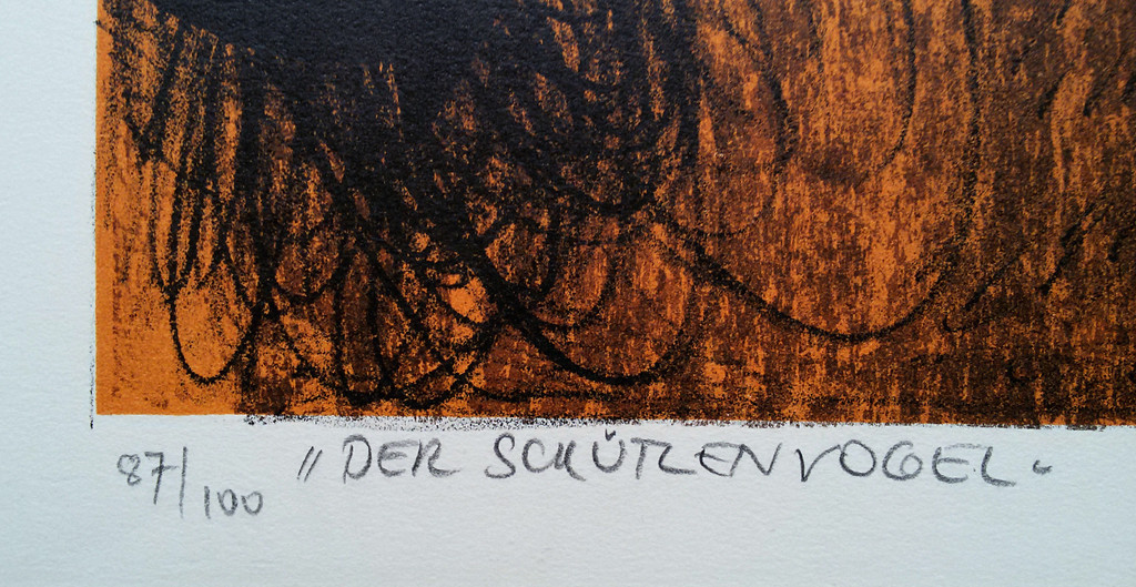 Horst Egon Kalinowski - Der Schützenvogel, zeefdruk kopen? Bied vanaf 30!