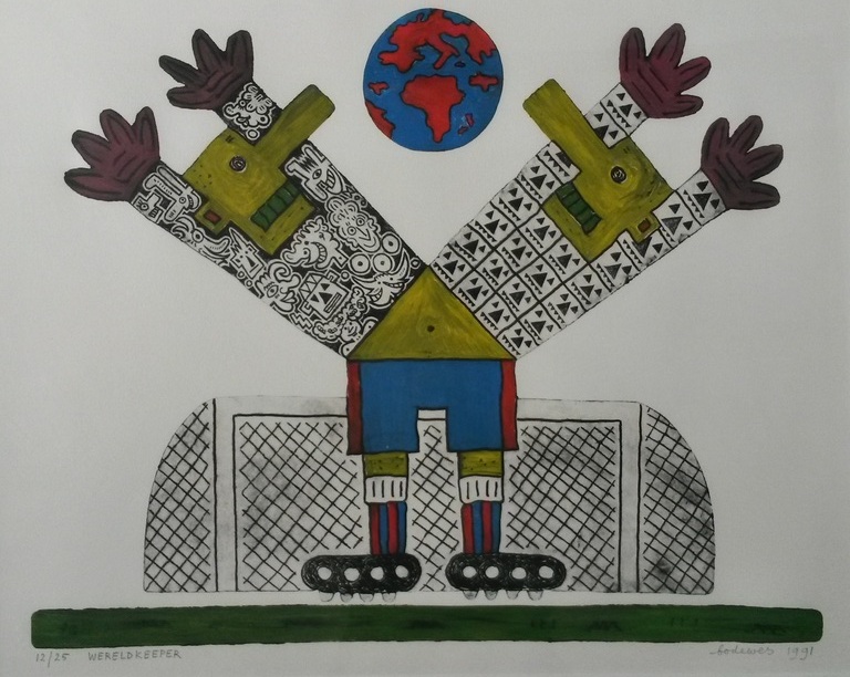 Bill Bodewes - Wereldkeeper verkocht voor € 50!