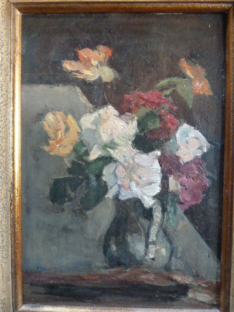 Hollandse school ( 20e eeuw )  -  bloemen. kopen? Bied vanaf 1!