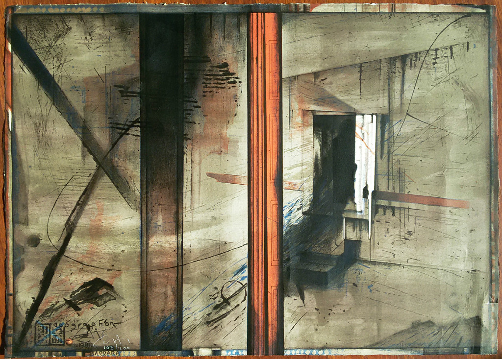 Gerti Bierenbroodspot - Apographon Saqqara (1981), litho kopen? Bied vanaf 1!