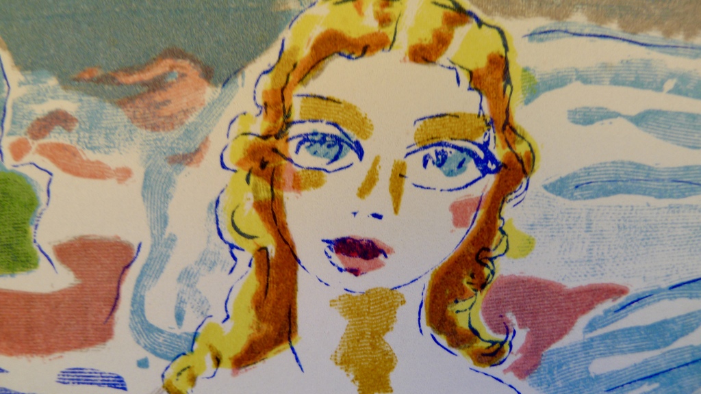Kees van Dongen,Houtgravure :"Les Femmes Serpentines",1955. kopen? Bied vanaf 1!