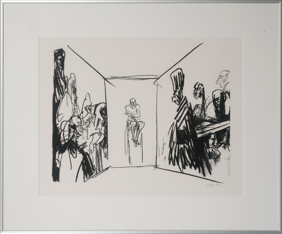 Luis Filcer: Litho, Het proces III - Ingelijst kopen? Bied vanaf 20!