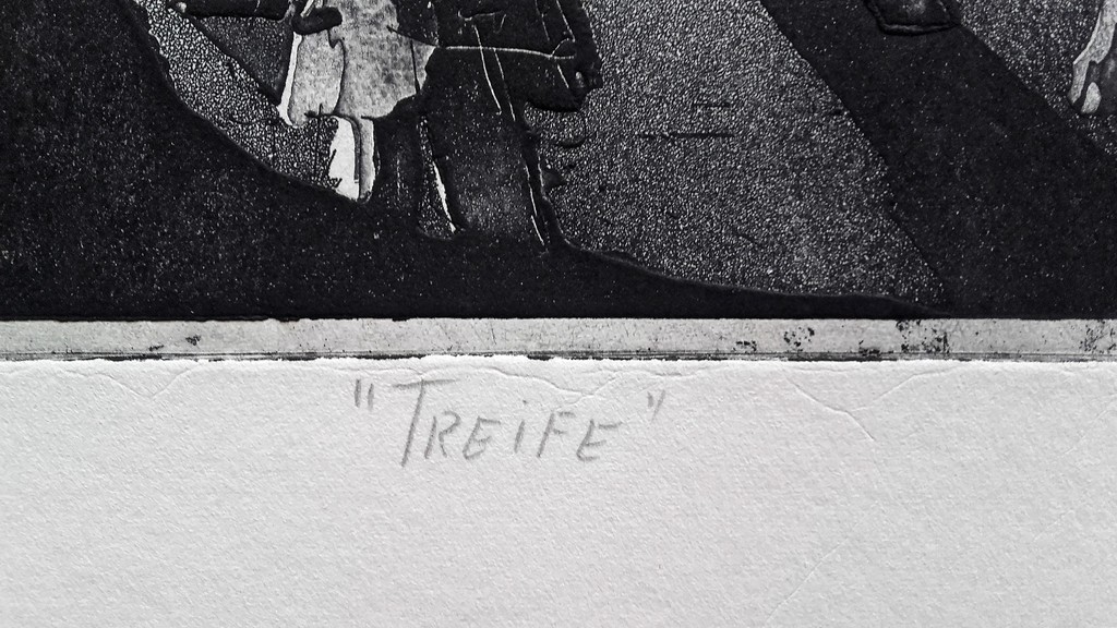 Jan Prins - Treife - Gesigneerd 84 - Ets kopen? Bied vanaf 1!