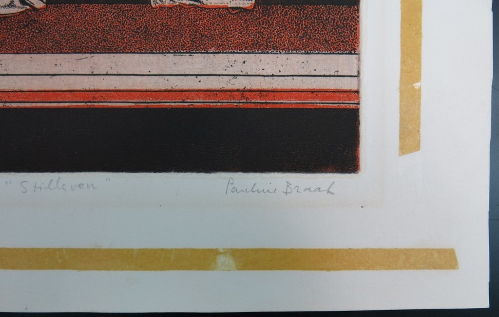 Pauline Braat: Ets en Aquatint, Stilleven kopen? Bied vanaf 1!