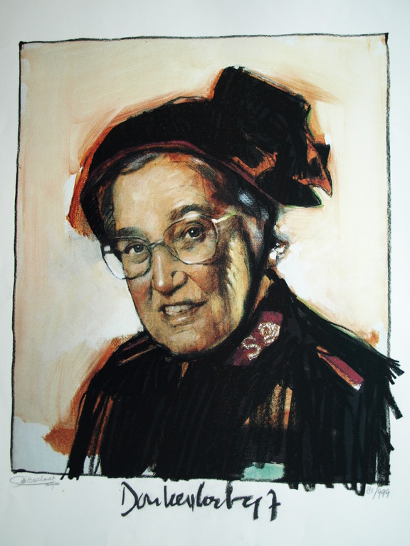 Peter Donkersloot : Litho , Majoor Bosshardt – gesigneerd - 1997 kopen? Bied vanaf 1!