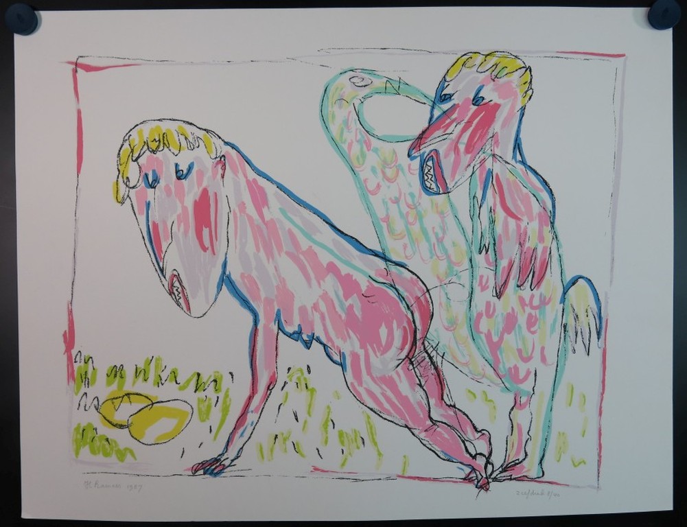 Hanny Ramaer: Zeefdruk, Zonder titel kopen? Bied vanaf 1!