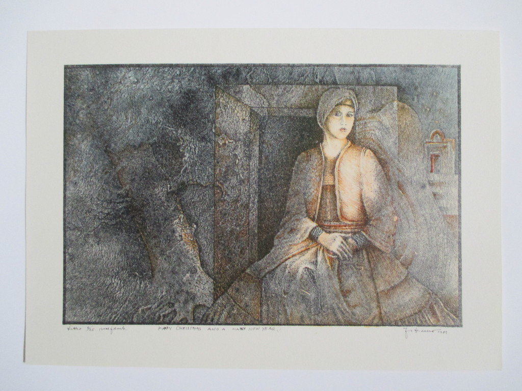 Georg Hadeler, litho 1981 kopen? Bied vanaf 15!