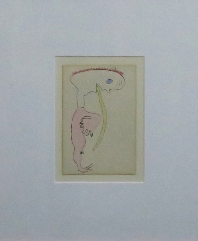 Bart Drost: Tekening, Zonder titel - Ingelijst kopen? Bied vanaf 20!