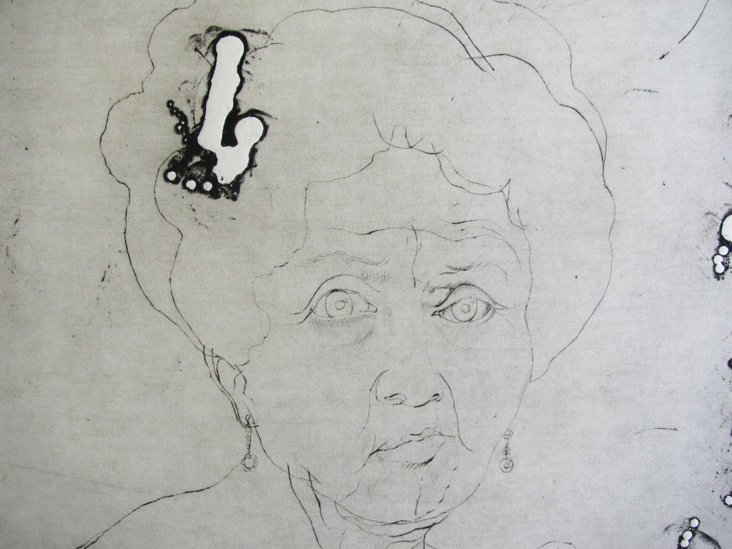 Anderlé Jiri, "Elise Höfer", gesigneerde gravure met reliëfdruk - oplage 70 ex. kopen? Bied vanaf 1!