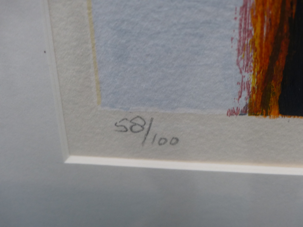 Vanhorck ,Zeefdruk op papier,Handgesigneerd. kopen? Bied vanaf 125!