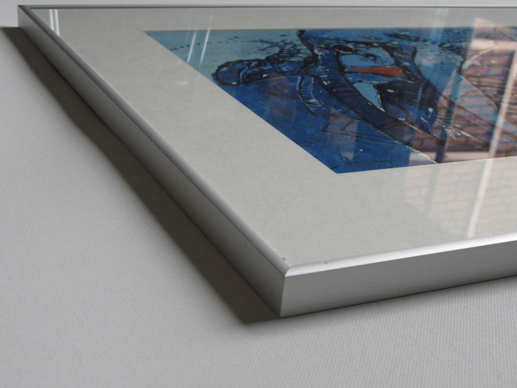 WILLEM SNITKER - abstract ACRYL op papier GESIGNEERD en mooi INGELIJST. kopen? Bied vanaf 200!