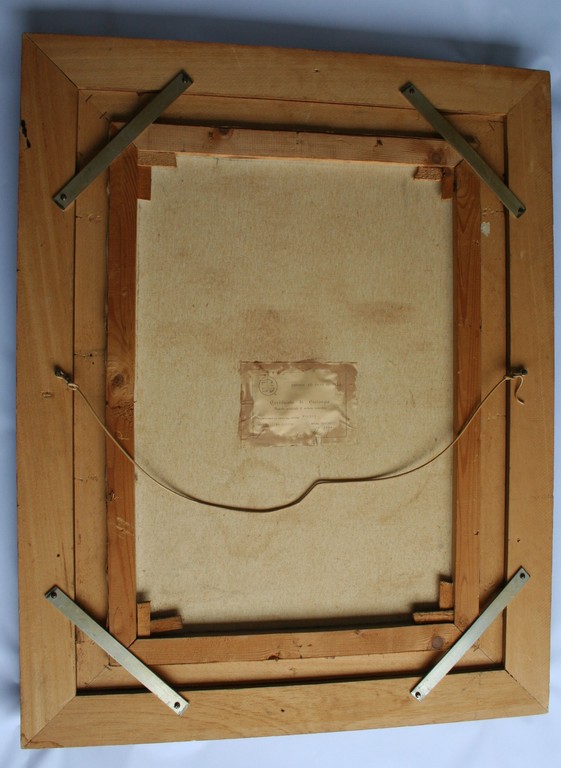 Gesigneerd met Favelli - Olieverf op doek - Huizen in de bergen kopen? Bied vanaf 70!