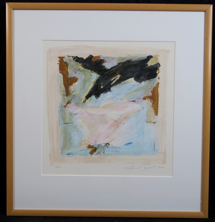 Richard Smeets: Zeefdruk, Z.T. - Ingelijst kopen? Bied vanaf 40!