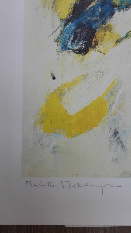 Charlotte Molenkamp, zeefdruk op papier kopen? Bied vanaf 75!