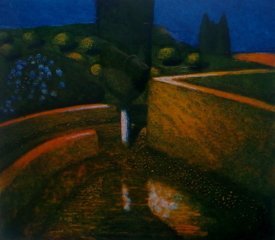 Elmar Gille - kleurenets: Scorgiano II, Luna Piena verkocht voor € 65!