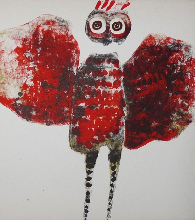 Jef Diederen, Litho, De Val, 1965 kopen? Bied vanaf 39!