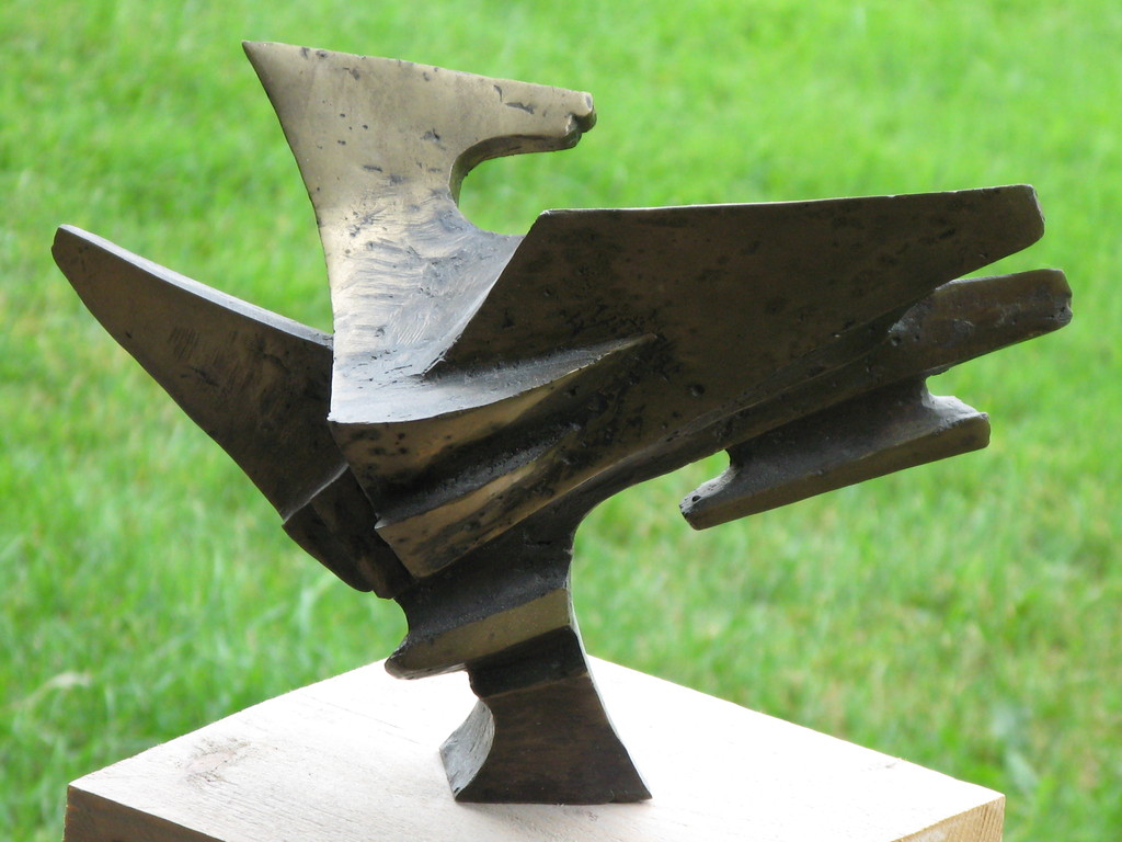 RIEN GOENE (Utrecht)  - unicum Bronzen Abstract - Perfecte staat (80 cm Hoog) kopen? Bied vanaf 1450!