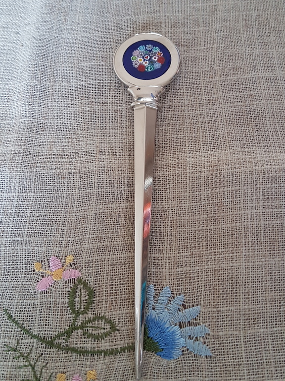 Opener met Venetiaanse Murrina set van twee pz kopen? Bied vanaf 19!