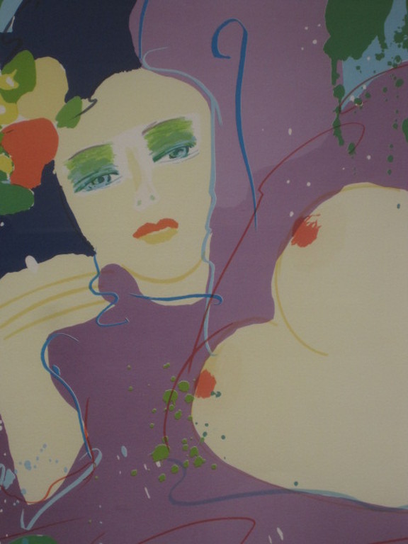 Walasse Ting (1929-2010) COBRA Litho "Grape Flavor" 194/200 handgesigneerd kopen? Bied vanaf 1!