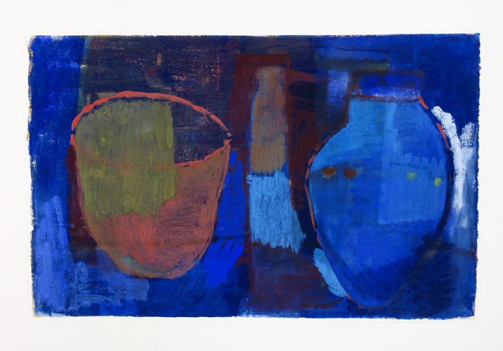 Lex van Lith: Gouache, Stilleven met vazen kopen? Bied vanaf 1!