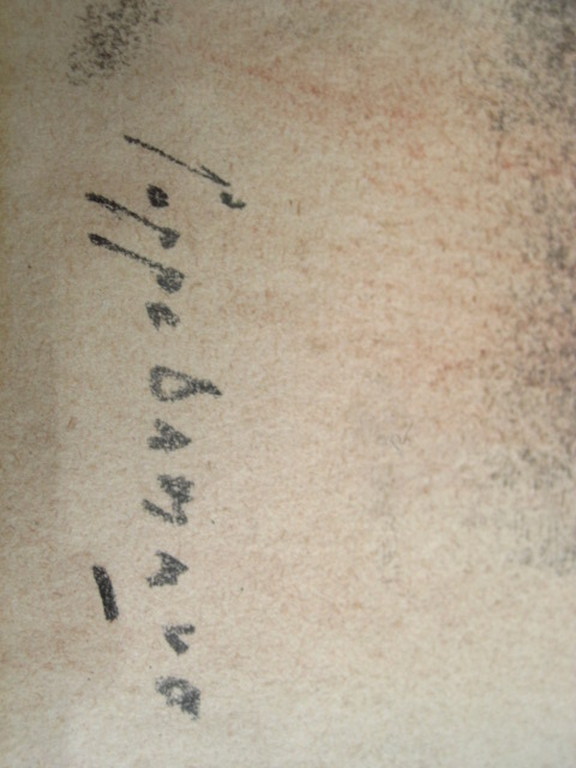 "Haarlemse Vijftiger" Poppe Damave 1921-1988 pastel/aquarel "damesportret" 1950 kopen? Bied vanaf 1!