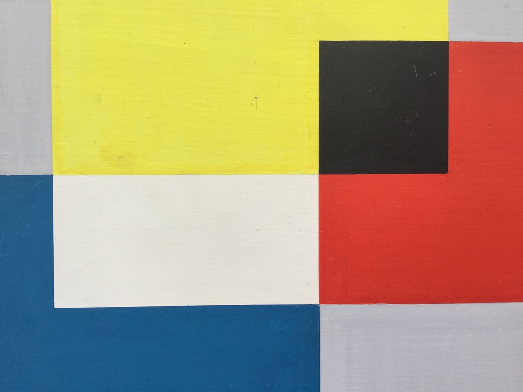 Henk Martelhof: Oil on board, Compositie No. 69, 1977 kopen? Bied vanaf 1!