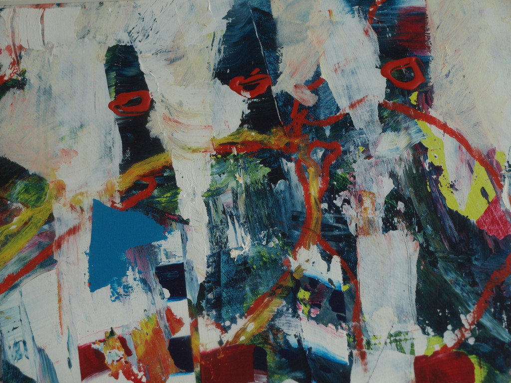 Willem van Scheijndel : Acrylverf – De Masaï – gesigneerd & ingelijst – 1995 kopen? Bied vanaf 200!