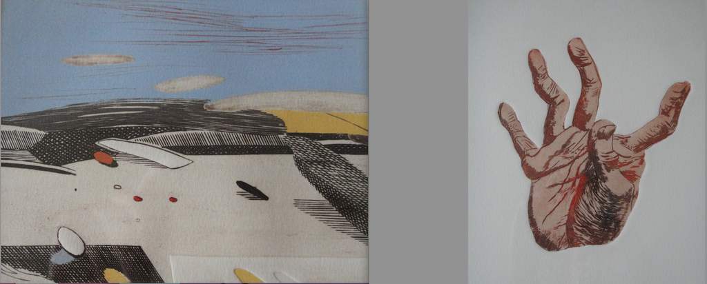 Kemal Sirbegovic, twee etsen, o.a. "Paysage d'octobre" kopen? Bied vanaf 1!