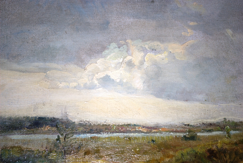 ZEEUWS LANDSCHAP - OLIEVERF OP DOEK kopen? Bied vanaf 750!