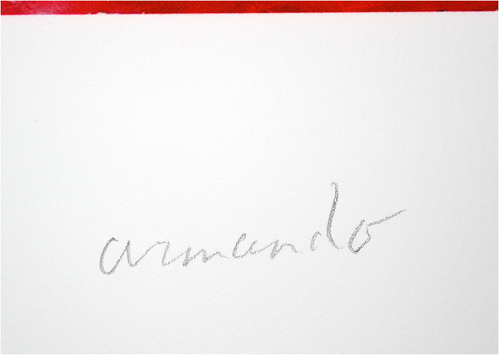 Armando, "Rotes Bild", kleuren giclee, gesigneerd, oplage 25, 2015 kopen? Bied vanaf 180!