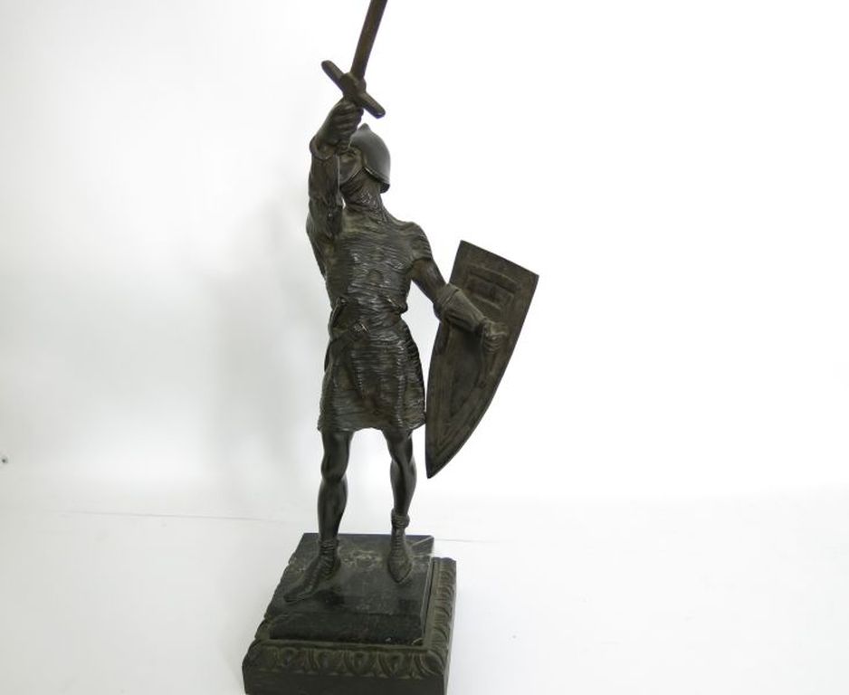 Kunstenaar onbekend: Brons, Ridder kopen? Bied vanaf 200!