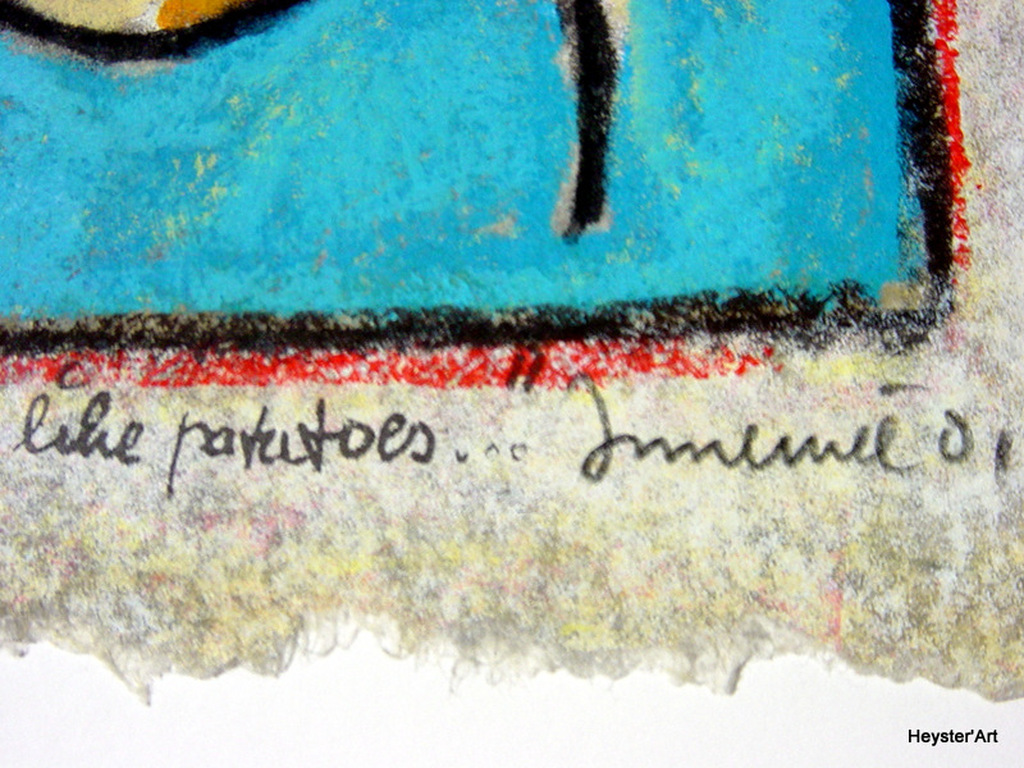Hans Innemee - zeefdruk - Just because I like potatoes... Oplage 160 kopen? Bied vanaf 69!