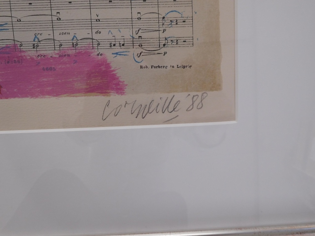 Corneille, Litho, Hommage aan Tjaichovsky, 1988, 177/200 kopen? Bied vanaf 475!