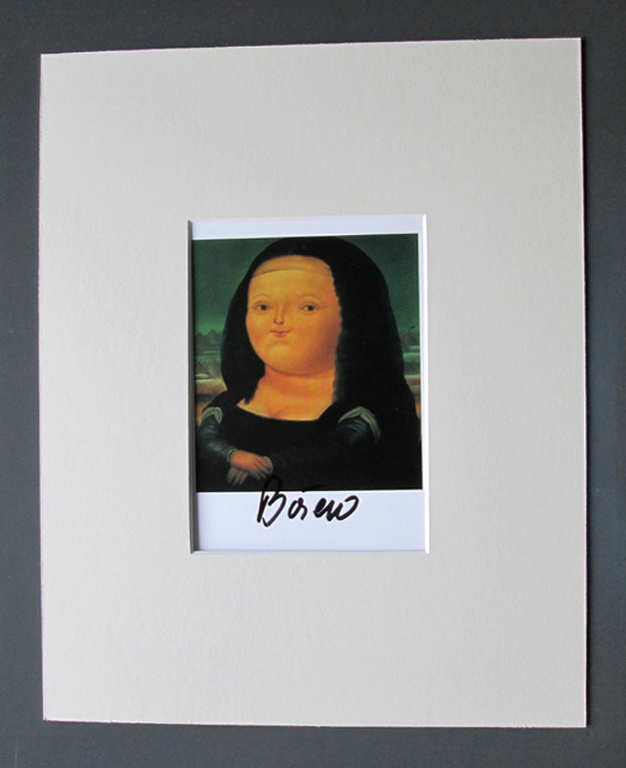 Botero - Mona Lisa - handgesigneerde KPK - zeldzaam kopen? Bied vanaf 65!