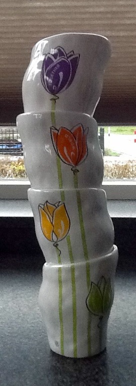 Corry Ammerlaan, Stapelbekers, Flowering the world together kopen? Bied vanaf 20!